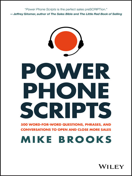 Title details for Power Phone Scripts by Mike Brooks - Wait list